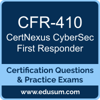 CFR-410: CertNexus CyberSec First Responder