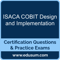 ISACA COBIT Design and Implementation ISACA COBIT Design and Implementation