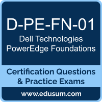 D-PE-FN-01: Dell Technologies PowerEdge Foundations v2 D-PE-FN-01: Dell Technologies PowerEdge Foundations v2
