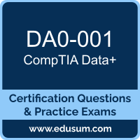 DA0-001: CompTIA Data+ (Data Plus) DA0-001: CompTIA Data+ (Data Plus)