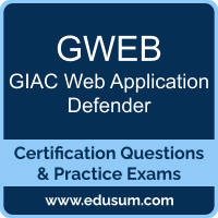 GWEB: GIAC Web Application Defender GWEB: GIAC Web Application Defender