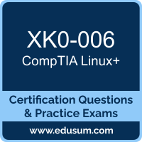 XK0-006: CompTIA Linux+ (Linux Plus) XK0-006: CompTIA Linux+ (Linux Plus)