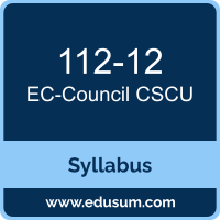CSCU PDF, 112-12 Dumps, 112-12 PDF, CSCU VCE, 112-12 Questions PDF, EC-Council 112-12 VCE, EC-Council CSCU Dumps, EC-Council CSCU PDF