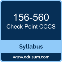 CCCS PDF, 156-560 Dumps, 156-560 PDF, CCCS VCE, 156-560 Questions PDF, Check Point 156-560 VCE, Check Point CCCS R81 Dumps, Check Point CCCS R81 PDF