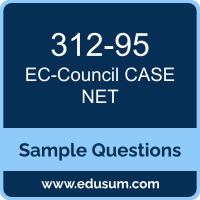 CASE NET Dumps, 312-95 Dumps, 312-95 PDF, CASE NET VCE, EC-Council 312-95 VCE, EC-Council Application Security Engineer Net PDF