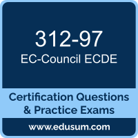 ECDE Dumps, ECDE PDF, 312-97 PDF, ECDE Braindumps, 312-97 Questions PDF, EC-Council 312-97 VCE, EC-Council ECDE Dumps