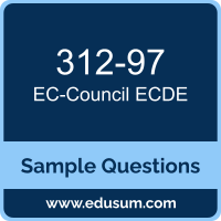 ECDE Dumps, 312-97 Dumps, 312-97 PDF, ECDE VCE, EC-Council 312-97 VCE, EC-Council ECDE PDF