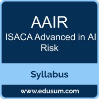 AAIR PDF, AAIR Dumps, AAIR VCE, ISACA Advanced in AI Risk Questions PDF, ISACA Advanced in AI Risk VCE, ISACA Advanced in AI Risk Dumps, ISACA Advanced in AI Risk PDF