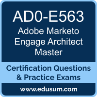 Marketo Engage Architect Master Dumps, Marketo Engage Architect Master PDF, AD0-E563 PDF, Marketo Engage Architect Master Braindumps, AD0-E563 Questions PDF, Adobe AD0-E563 VCE, Adobe Marketo Engage Architect Master Dumps