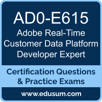 Real-Time Customer Data Platform Developer Expert Dumps, Real-Time Customer Data Platform Developer Expert PDF, AD0-E615 PDF, Real-Time Customer Data Platform Developer Expert Braindumps, AD0-E615 Questions PDF, Adobe AD0-E615 VCE, Adobe Real-Time Customer Data Platform Developer Expert Dumps