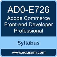 Commerce Front-end Developer Professional PDF, AD0-E726 Dumps, AD0-E726 PDF, Commerce Front-end Developer Professional VCE, AD0-E726 Questions PDF, Adobe AD0-E726 VCE, Adobe Commerce Front-end Developer Professional Dumps, Adobe Commerce Front-end Developer Professional PDF