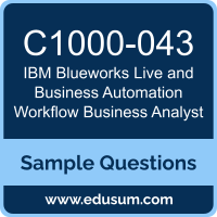 Blueworks Live and Business Automation Workflow Business Analyst Dumps, C1000-043 Dumps, C1000-043 PDF, Blueworks Live and Business Automation Workflow Business Analyst VCE, IBM C1000-043 VCE, IBM Blueworks Live and Business Automation Workflow Business Analyst PDF