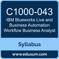 Blueworks Live and Business Automation Workflow Business Analyst PDF, C1000-043 Dumps, C1000-043 PDF, Blueworks Live and Business Automation Workflow Business Analyst VCE, C1000-043 Questions PDF, IBM C1000-043 VCE, IBM Blueworks Live and Business Automation Workflow Business Analyst Dumps, IBM Blueworks Live and Business Automation Workflow Business Analyst PDF