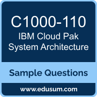 Cloud Pak System Architecture Dumps, C1000-110 Dumps, C1000-110 PDF, Cloud Pak System Architecture VCE, IBM C1000-110 VCE, IBM Cloud Pak System Architecture PDF