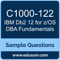 Db2 12 for z/OS DBA Fundamentals Dumps, C1000-122 Dumps, C1000-122 PDF, Db2 12 for z/OS DBA Fundamentals VCE, IBM C1000-122 VCE, IBM Db2 12 for z/OS DBA Fundamentals PDF