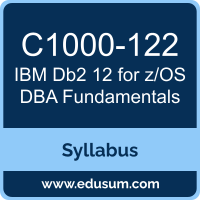 Db2 12 for z/OS DBA Fundamentals PDF, C1000-122 Dumps, C1000-122 PDF, Db2 12 for z/OS DBA Fundamentals VCE, C1000-122 Questions PDF, IBM C1000-122 VCE, IBM Db2 12 for z/OS DBA Fundamentals Dumps, IBM Db2 12 for z/OS DBA Fundamentals PDF