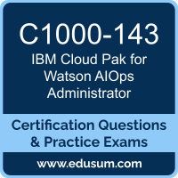 Cloud Pak for Watson AIOps Administrator Dumps, Cloud Pak for Watson AIOps Administrator PDF, C1000-143 PDF, Cloud Pak for Watson AIOps Administrator Braindumps, C1000-143 Questions PDF, IBM C1000-143 VCE, IBM Cloud Pak for Watson AIOps Administrator Dumps