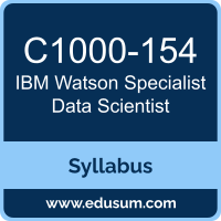 Watson Specialist Data Scientist PDF, C1000-154 Dumps, C1000-154 PDF, Watson Specialist Data Scientist VCE, C1000-154 Questions PDF, IBM C1000-154 VCE, IBM Watson Specialist Data Scientist Dumps, IBM Watson Specialist Data Scientist PDF