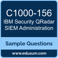 Security QRadar SIEM Administration Dumps, C1000-156 Dumps, C1000-156 PDF, Security QRadar SIEM Administration VCE, IBM C1000-156 VCE, IBM Security QRadar SIEM Administration PDF