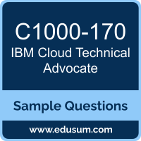 Cloud Technical Advocate Dumps, C1000-170 Dumps, C1000-170 PDF, Cloud Technical Advocate VCE, IBM C1000-170 VCE, IBM Cloud Technical Advocate PDF
