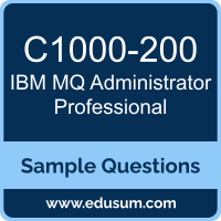 MQ Administrator Professional Dumps, C1000-200 Dumps, C1000-200 PDF, MQ Administrator Professional VCE, IBM C1000-200 VCE, IBM MQ Administrator Professional PDF