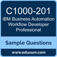 Business Automation Workflow Developer Professional Dumps, C1000-201 Dumps, C1000-201 PDF, Business Automation Workflow Developer Professional VCE, IBM C1000-201 VCE, IBM Business Automation Workflow Developer Professional PDF