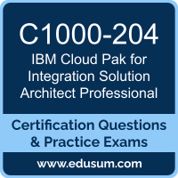 Cloud Pak for Integration Solution Architect Professional Dumps, Cloud Pak for Integration Solution Architect Professional PDF, C1000-204 PDF, Cloud Pak for Integration Solution Architect Professional Braindumps, C1000-204 Questions PDF, IBM C1000-204 VCE, IBM Cloud Pak for Integration Solution Architect Professional Dumps