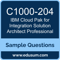Cloud Pak for Integration Solution Architect Professional Dumps, C1000-204 Dumps, C1000-204 PDF, Cloud Pak for Integration Solution Architect Professional VCE, IBM C1000-204 VCE, IBM Cloud Pak for Integration Solution Architect Professional PDF