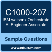 watsonx Orchestrate AI Engineer Associate Dumps, C1000-207 Dumps, C1000-207 PDF, watsonx Orchestrate AI Engineer Associate VCE, IBM C1000-207 VCE, IBM watsonx Orchestrate AI Engineer Associate PDF