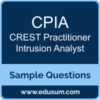 Practitioner Intrusion Analyst Dumps, CPIA Dumps, CPIA PDF, Practitioner Intrusion Analyst VCE, CREST CPIA VCE, CREST Practitioner Intrusion Analyst PDF