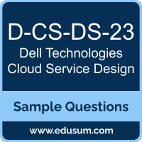 Cloud Services Design Dumps, D-CS-DS-23 Dumps, D-CS-DS-23 PDF, Cloud Services Design VCE, Dell Technologies D-CS-DS-23 VCE, Dell Technologies Cloud Services Design PDF