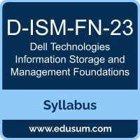 Information Storage and Management Foundations PDF, D-ISM-FN-23 Dumps, D-ISM-FN-23 PDF, Information Storage and Management Foundations VCE, D-ISM-FN-23 Questions PDF, Dell Technologies D-ISM-FN-23 VCE, Dell Technologies Information Storage and Management Foundations Dumps, Dell Technologies Information Storage and Management Foundations PDF