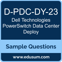 PowerSwitch Data Center Deploy Dumps, D-PDC-DY-23 Dumps, D-PDC-DY-23 PDF, PowerSwitch Data Center Deploy VCE, Dell Technologies D-PDC-DY-23 VCE, Dell Technologies PowerSwitch Data Center Deploy PDF