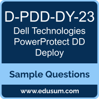 PowerProtect DD Deploy Dumps, D-PDD-DY-23 Dumps, D-PDD-DY-23 PDF, PowerProtect DD Deploy VCE, Dell Technologies D-PDD-DY-23 VCE, Dell Technologies PowerProtect Data Domain Deploy PDF