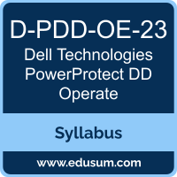 PowerProtect DD Operate PDF, D-PDD-OE-23 Dumps, D-PDD-OE-23 PDF, PowerProtect DD Operate VCE, D-PDD-OE-23 Questions PDF, Dell Technologies D-PDD-OE-23 VCE, Dell Technologies PowerProtect Data Domain Operate Dumps, Dell Technologies PowerProtect Data Domain Operate PDF