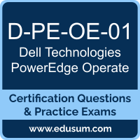 PowerEdge Operate Dumps, PowerEdge Operate PDF, D-PE-OE-01 PDF, PowerEdge Operate Braindumps, D-PE-OE-01 Questions PDF, Dell Technologies D-PE-OE-01 VCE, , Dell Technologies PowerEdge Operate V2 Dumps