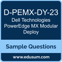 PowerEdge MX Modular Deploy Dumps, D-PEMX-DY-23 Dumps, D-PEMX-DY-23 PDF, PowerEdge MX Modular Deploy VCE, Dell Technologies D-PEMX-DY-23 VCE, Dell Technologies PowerEdge MX Modular Deploy PDF