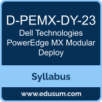 PowerEdge MX Modular Deploy PDF, D-PEMX-DY-23 Dumps, D-PEMX-DY-23 PDF, PowerEdge MX Modular Deploy VCE, D-PEMX-DY-23 Questions PDF, Dell Technologies D-PEMX-DY-23 VCE, Dell Technologies PowerEdge MX Modular Deploy Dumps, Dell Technologies PowerEdge MX Modular Deploy PDF