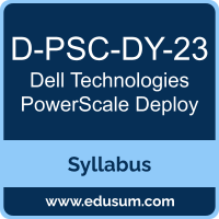 PowerScale Deploy PDF, D-PSC-DY-23 Dumps, D-PSC-DY-23 PDF, PowerScale Deploy VCE, D-PSC-DY-23 Questions PDF, Dell Technologies D-PSC-DY-23 VCE, Dell Technologies PowerScale Deploy Dumps, Dell Technologies PowerScale Deploy PDF