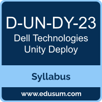Unity Deploy PDF, D-UN-DY-23 Dumps, D-UN-DY-23 PDF, Unity Deploy VCE, D-UN-DY-23 Questions PDF, Dell EMC D-UN-DY-23 VCE, Dell EMC DCS-IE Dumps, Dell EMC DCS-IE PDF