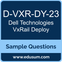 VxRail Deploy Dumps, D-VXR-DY-23 Dumps, D-VXR-DY-23 PDF, VxRail Deploy VCE, Dell Technologies D-VXR-DY-23 VCE, Dell Technologies VxRail Deploy PDF