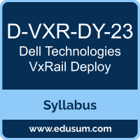 VxRail Deploy PDF, D-VXR-DY-23 Dumps, D-VXR-DY-23 PDF, VxRail Deploy VCE, D-VXR-DY-23 Questions PDF, Dell Technologies D-VXR-DY-23 VCE, Dell Technologies VxRail Deploy Dumps, Dell Technologies VxRail Deploy PDF