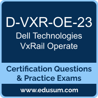 VxRail Operate Dumps, VxRail Operate PDF, D-VXR-OE-23 PDF, VxRail Operate Braindumps, D-VXR-OE-23 Questions PDF, Dell Technologies D-VXR-OE-23 VCE, Dell Technologies VxRail Operate Dumps