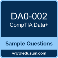 Data+ Dumps, DA0-002 Dumps, DA0-002 PDF, Data+ VCE, CompTIA DA0-002 VCE, CompTIA Data Plus PDF