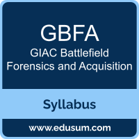 GBFA PDF, GBFA Dumps, GBFA VCE, GIAC Battlefield Forensics and Acquisition Questions PDF, GIAC Battlefield Forensics and Acquisition VCE, GIAC GBFA Dumps, GIAC GBFA PDF