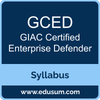 GCED PDF, GCED Dumps, GCED VCE, GIAC Certified Enterprise Defender Questions PDF, GIAC Certified Enterprise Defender VCE, GIAC GCED Dumps, GIAC GCED PDF
