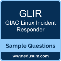 GLIR Dumps, GLIR PDF, GLIR VCE, GIAC Linux Incident Responder VCE, GIAC GLIR PDF