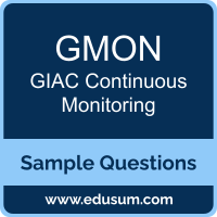 GMON Dumps, GMON PDF, GMON VCE, GIAC Continuous Monitoring VCE, GIAC GMON PDF
