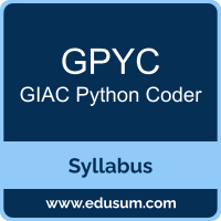 GPYC PDF, GPYC Dumps, GPYC VCE, GIAC Python Coder Questions PDF, GIAC Python Coder VCE, GIAC GPYC Dumps, GIAC GPYC PDF