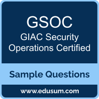 GSOC Dumps, GSOC PDF, GSOC VCE, GIAC Security Operations Certified VCE, GIAC GSOC PDF